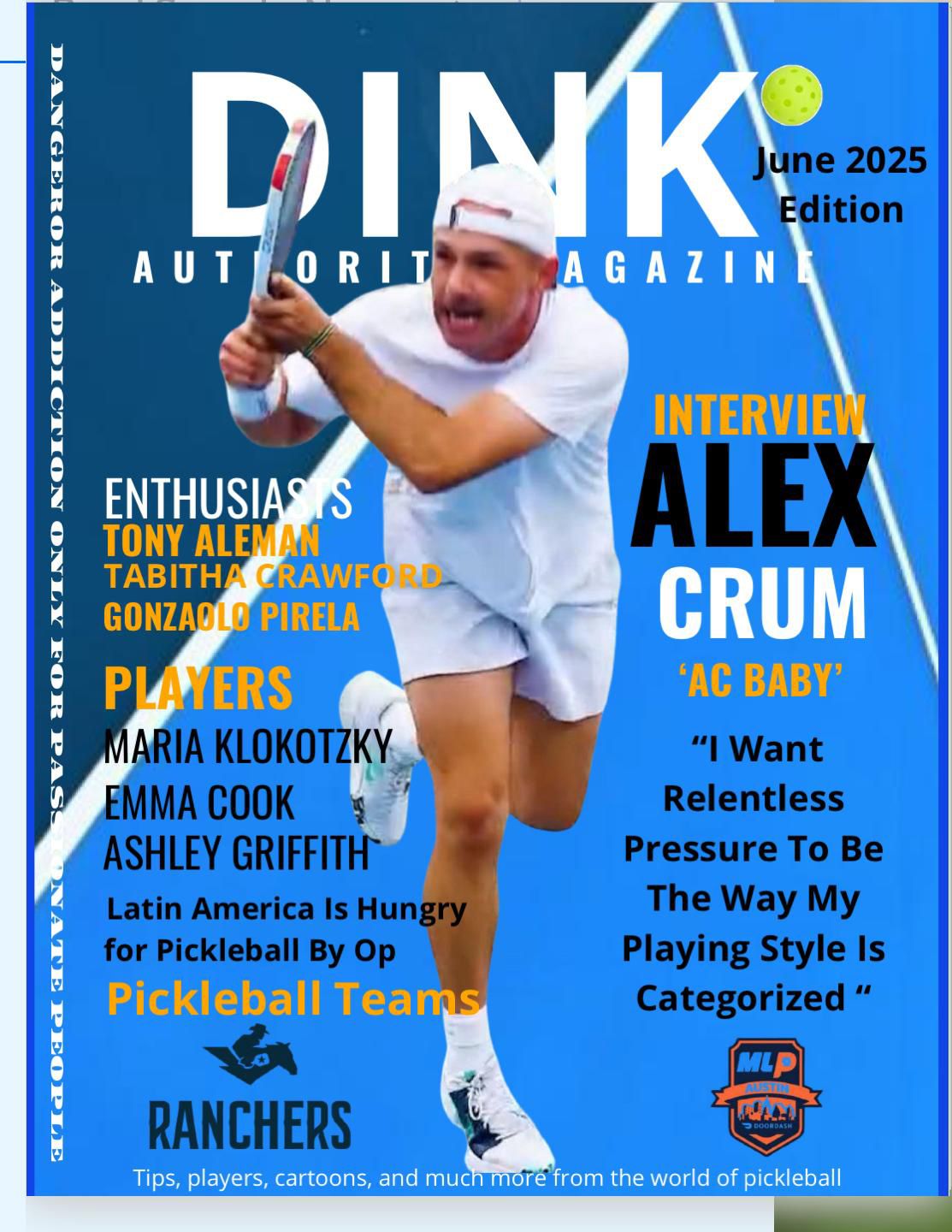 Alex Crum Pickleball’s Competitive Momentum – June Edition 2025